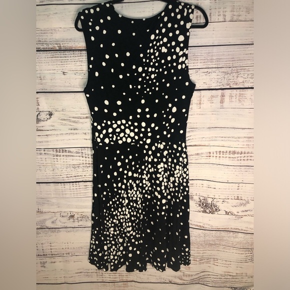 VENUS Lascana Black Midi Dress with V-neck Sleeveless Design size 10 NWOT - Picture 9 of 12